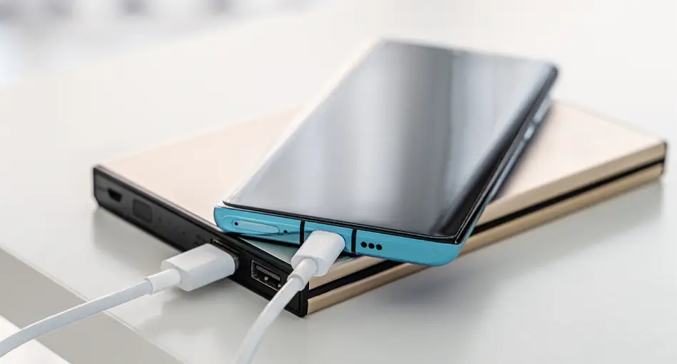 Mobile cell phone battery pack accessory